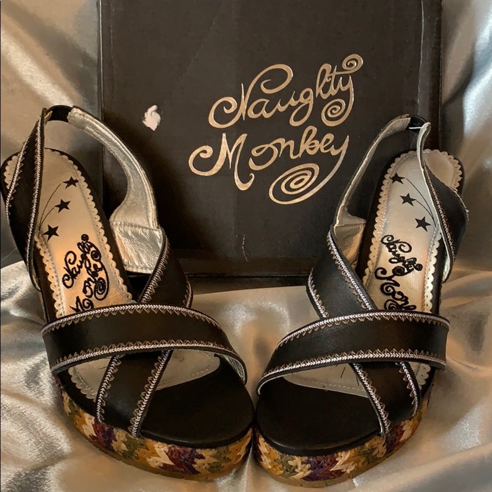 Naughty Monkey wedges